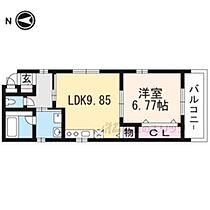 京都府京都市上京区桝屋町（賃貸アパート1LDK・2階・40.61㎡） その2