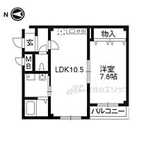 アルドーレ寺之内 202 ｜ 京都府京都市上京区東西町（賃貸マンション1LDK・2階・43.05㎡） その2