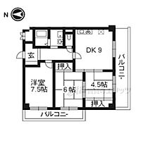 レジデンスオークラ A507 ｜ 京都府京都市中京区壬生淵田町（賃貸マンション2LDK・5階・60.58㎡） その2