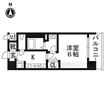 アクアプレイス京都西院  ｜ 京都府京都市右京区西院日照町（賃貸マンション1K・3階・22.16㎡） その2