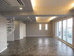 京都地下鉄東西線 太秦天神川駅 徒歩5分の賃貸マンション 5階1LDKのリビング/ダイニング