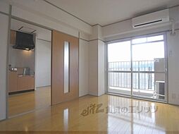 京都地下鉄東西線 西大路御池駅 徒歩3分の賃貸マンション 8階2DKのリビング/ダイニング