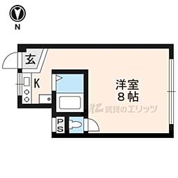京福電気鉄道北野線 北野白梅町駅 徒歩10分