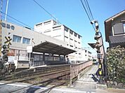 嵐電嵯峨駅まで1200メートル
