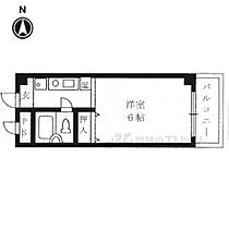 コーポグランブルー 4C ｜ 京都府京都市中京区大宮通三条下ル三条大宮町（賃貸マンション1K・4階・17.15㎡） その2