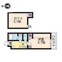 京都府京都市中京区壬生高樋町（賃貸マンション1K・2階・19.87㎡） その2