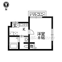 京都府京都市下京区三ノ宮通七条上る下三之宮町（賃貸マンション1K・4階・21.58㎡） その2