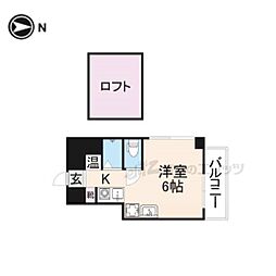 YDビル 1Kの間取図画像