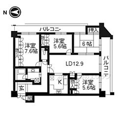 間取図画像 4LDK