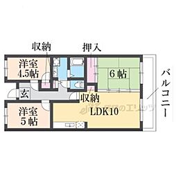グラン・シャリオ 3LDKの間取図画像