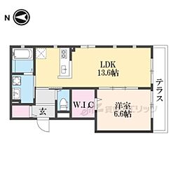 リモーネ 1LDKの間取図画像