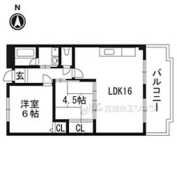 ファーム・エイト 2LDKの間取図画像