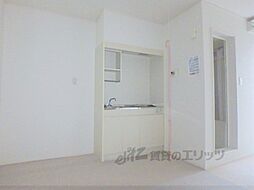 京都地下鉄東西線 東野駅 徒歩25分の賃貸アパート 2階ワンルームのリビング/ダイニング