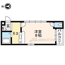 京都府京都市山科区厨子奥尾上町（賃貸マンション1R・1階・24.00㎡） その2