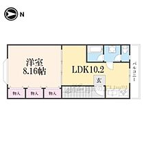 京都府京都市伏見区深草西浦町7丁目（賃貸マンション1LDK・3階・53.75㎡） その2