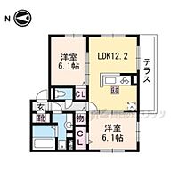 京都府京都市山科区西野山百々町（賃貸アパート2LDK・1階・57.98㎡） その2