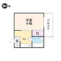 京都府京都市山科区北花山横田町（賃貸マンション1K・3階・17.00㎡） その2