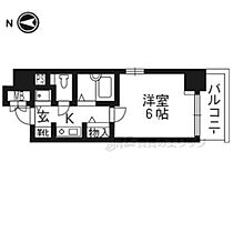 京都府京都市下京区仏光寺通柳馬場東入ル仏光寺東町（賃貸マンション1K・2階・19.20㎡） その2