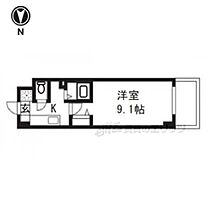 プラネシア星の子京都駅前 403 ｜ 京都府京都市下京区高倉通七条上ル材木町（賃貸マンション1K・4階・26.04㎡） その2