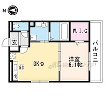 京都府京都市山科区西野小柳町（賃貸アパート1LDK・2階・40.26㎡） その2