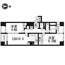 京都府京都市下京区綾小路通東洞院東入神明町（賃貸マンション2LDK・6階・61.96㎡） その2