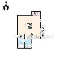 京都府京都市山科区御陵血洗町（賃貸マンション1R・3階・24.30㎡） その2