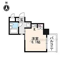 京都府京都市下京区東洞院通五条上ル深草町（賃貸マンション1R・2階・17.03㎡） その2