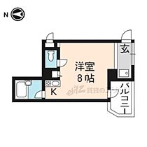 京都府京都市下京区西洞院通綾小路上ル妙伝寺町（賃貸マンション1R・5階・22.00㎡） その1