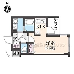 東海道・山陽本線 西大路駅 徒歩16分