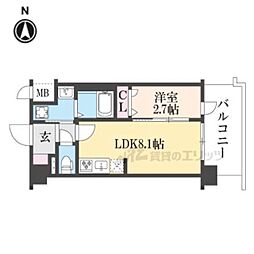 京都市営烏丸線 十条駅 徒歩4分