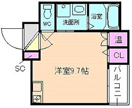 大阪府大阪市旭区千林2丁目（賃貸マンション1R・3階・25.23㎡） その2