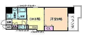 大阪府大阪市福島区福島1丁目（賃貸マンション1DK・6階・33.63㎡） その2