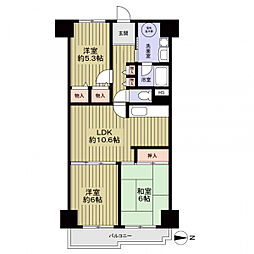 間取図画像 3LDK