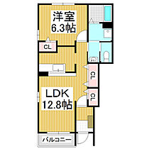 長野県北安曇郡池田町大字会染（賃貸アパート1LDK・1階・46.49㎡） その2