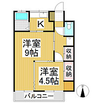 フォレストオブヒーリング　東棟  ｜ 長野県長野市三輪9丁目（賃貸アパート2K・1階・39.00㎡） その2