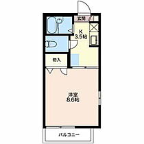 ラフィーネＳ・Ｔ　Ｂ棟  ｜ 長野県長野市大字稲葉（賃貸アパート1K・2階・26.46㎡） その2