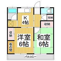 宮前アパート  ｜ 長野県長野市宮沖（賃貸アパート2K・2階・40.00㎡） その2