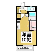 フレグランスしん　Ｇ棟  ｜ 長野県長野市吉田4丁目（賃貸アパート1R・1階・24.71㎡） その2