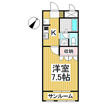 パーソナル桑の花  ｜ 長野県長野市豊野町蟹沢（賃貸アパート1K・1階・24.00㎡） その2