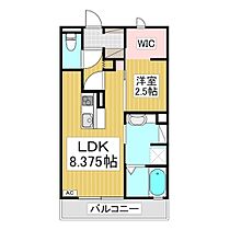 パークサイド・オッツ  ｜ 長野県長野市吉田5丁目（賃貸アパート1LDK・2階・33.39㎡） その2