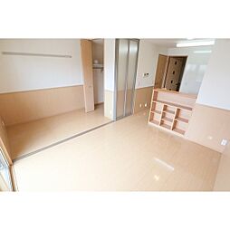 ベル・クレール吉田 2階1LDKのリビング/ダイニング