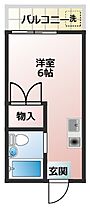 ミストラル 101 ｜ 東京都調布市布田5丁目32-5（賃貸アパート1R・1階・17.50㎡） その2