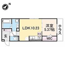 滋賀県大津市蓮池町（賃貸アパート1LDK・1階・41.46㎡） その2