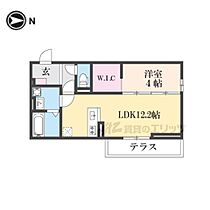 滋賀県彦根市古沢町（賃貸アパート1LDK・1階・41.86㎡） その2