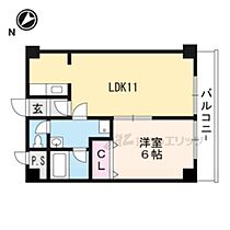 滋賀県大津市今堅田（賃貸アパート1LDK・3階・39.68㎡） その2