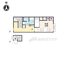 レオパレス藤の木I 107 ｜ 滋賀県東近江市御園町（賃貸アパート1K・1階・28.02㎡） その2