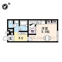 滋賀県大津市一里山5丁目（賃貸アパート1K・1階・23.18㎡） その2