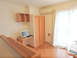 レオパレス浜大津 205 1階1Kのリビング/ダイニング