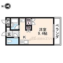 ブライトソレム3 207 ｜ 滋賀県大津市国分1丁目（賃貸アパート1K・2階・23.40㎡） その2