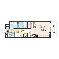 滋賀県大津市一里山2丁目（賃貸アパート1K・1階・27.02㎡） その2